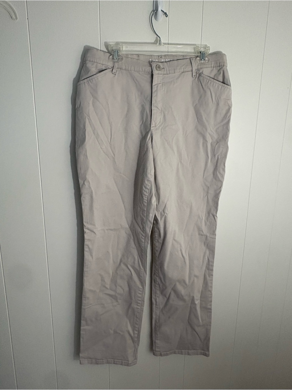 Lee All Day Pant Straight Leg Women's Pants in Light Beige